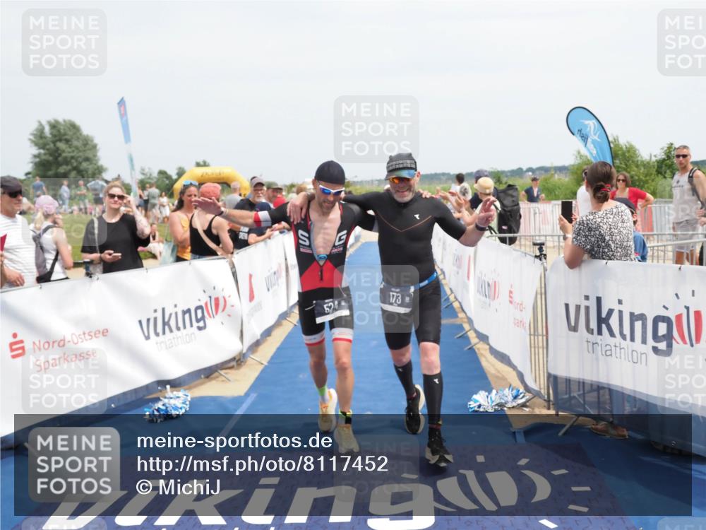 22.06.2025 - Viking Triathlon MichiJ http://msf.ph/oto/8117452 22.06.2025 14:56:32 Ziel 88, 173, 524 meine-sportfotos.de