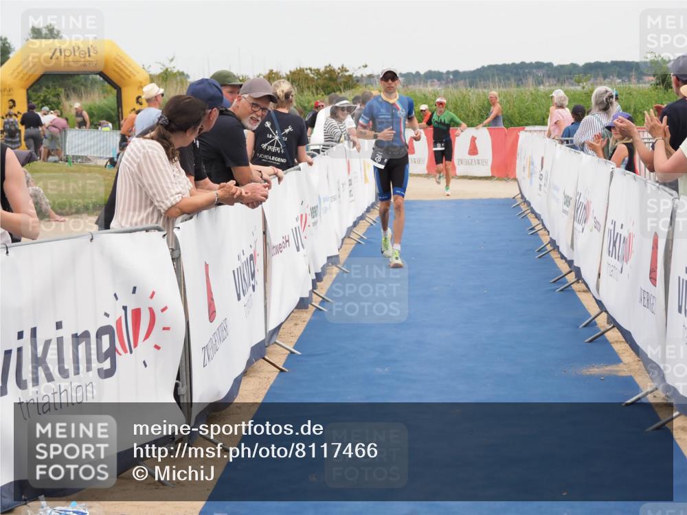 22.06.2025 - Viking Triathlon MichiJ http://msf.ph/oto/8117466 22.06.2025 15:07:31 Ziel 28, 80 meine-sportfotos.de