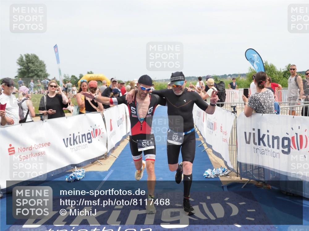 22.06.2025 - Viking Triathlon MichiJ http://msf.ph/oto/8117468 22.06.2025 14:56:32 Ziel 88, 173, 524 meine-sportfotos.de
