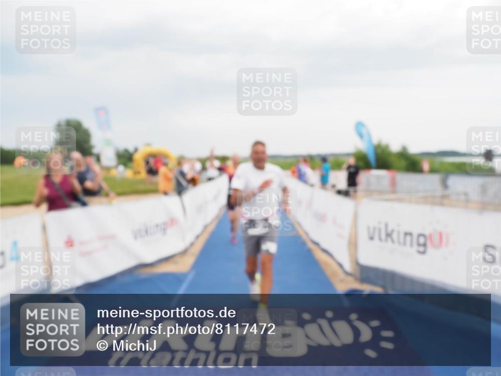 22.06.2025 - Viking Triathlon MichiJ http://msf.ph/oto/8117472 22.06.2025 16:53:37 Ziel 359, 436 meine-sportfotos.de