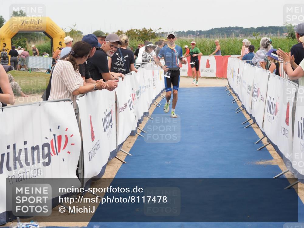 22.06.2025 - Viking Triathlon MichiJ http://msf.ph/oto/8117478 22.06.2025 15:07:31 Ziel 28, 80 meine-sportfotos.de