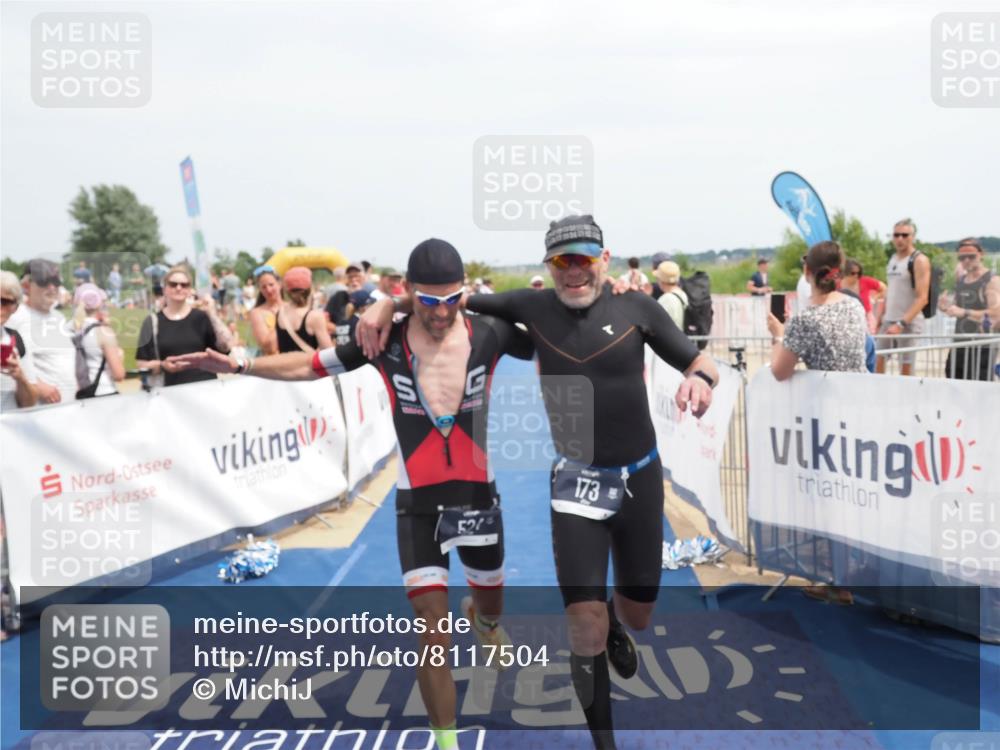 22.06.2025 - Viking Triathlon MichiJ http://msf.ph/oto/8117504 22.06.2025 14:56:32 Ziel 88, 173, 524 meine-sportfotos.de