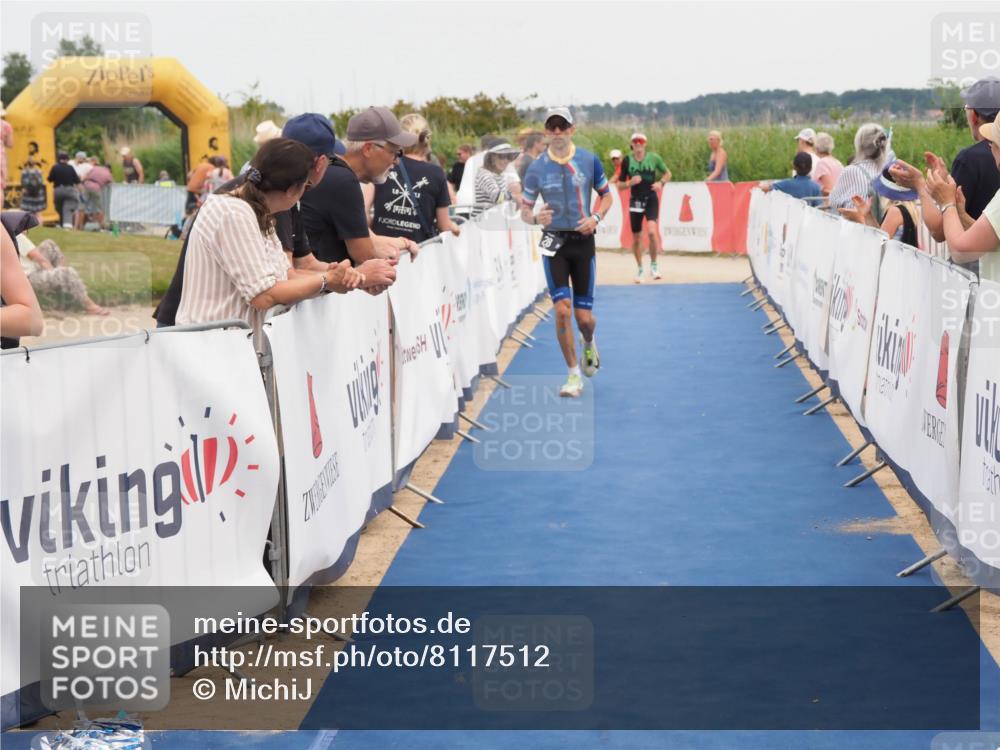 22.06.2025 - Viking Triathlon MichiJ http://msf.ph/oto/8117512 22.06.2025 15:07:32 Ziel 28, 113 meine-sportfotos.de