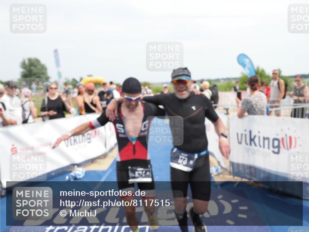 22.06.2025 - Viking Triathlon MichiJ http://msf.ph/oto/8117515 22.06.2025 14:56:32 Ziel 88, 173, 524 meine-sportfotos.de