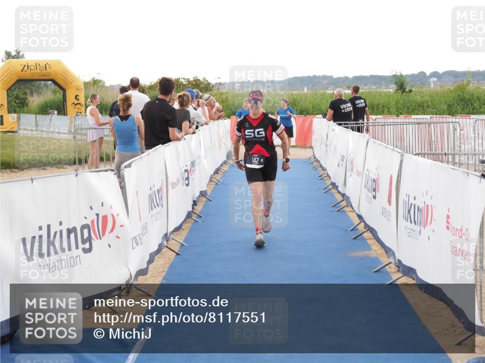 22.06.2025 - Viking Triathlon MichiJ http://msf.ph/oto/8117551 22.06.2025 16:27:46 Ziel 142, 633 meine-sportfotos.de