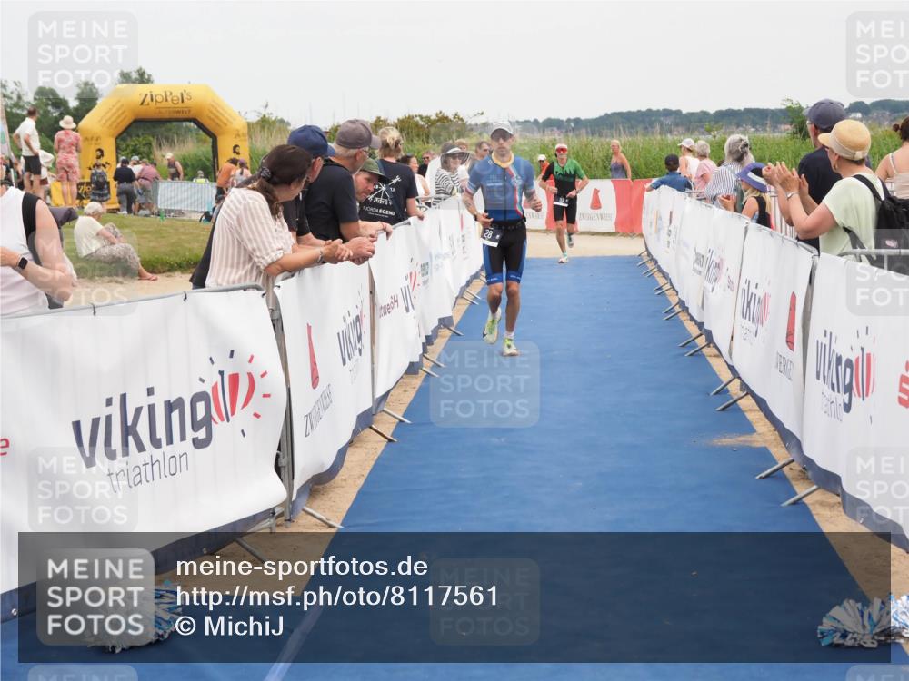 22.06.2025 - Viking Triathlon MichiJ http://msf.ph/oto/8117561 22.06.2025 15:07:32 Ziel 28, 113 meine-sportfotos.de