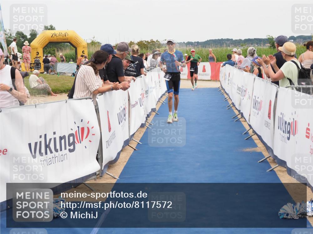 22.06.2025 - Viking Triathlon MichiJ http://msf.ph/oto/8117572 22.06.2025 15:07:32 Ziel 28, 113 meine-sportfotos.de