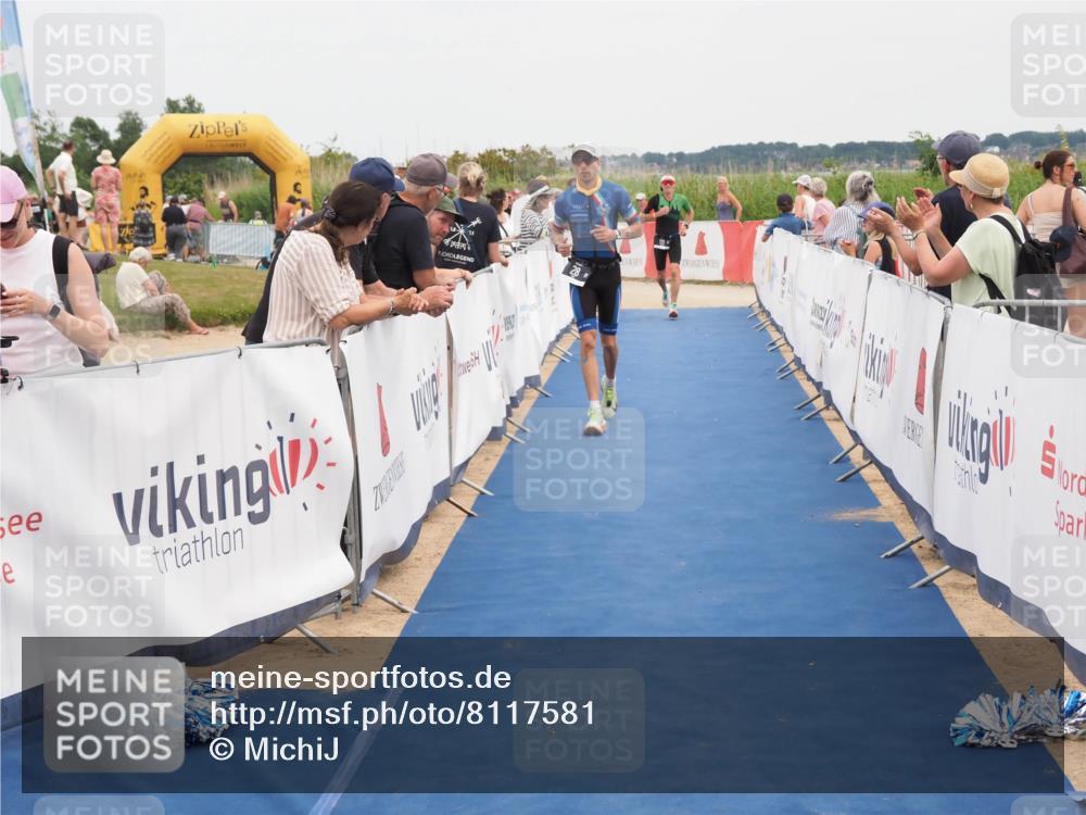 22.06.2025 - Viking Triathlon MichiJ http://msf.ph/oto/8117581 22.06.2025 15:07:32 Ziel 28, 113 meine-sportfotos.de