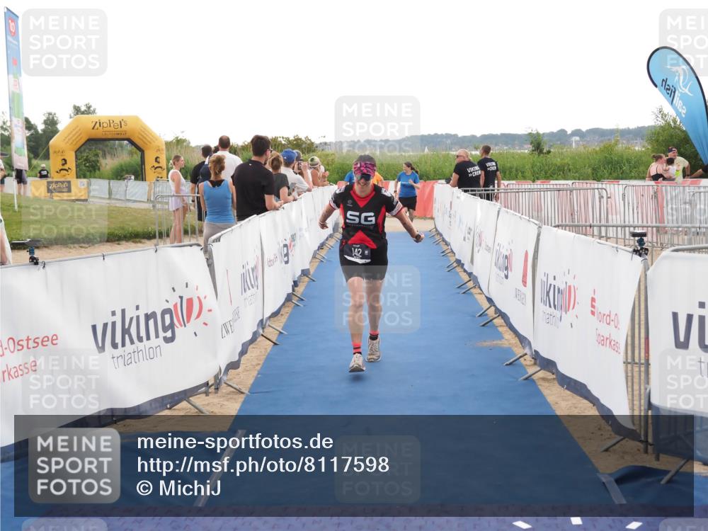 22.06.2025 - Viking Triathlon MichiJ http://msf.ph/oto/8117598 22.06.2025 16:27:46 Ziel 142, 633 meine-sportfotos.de