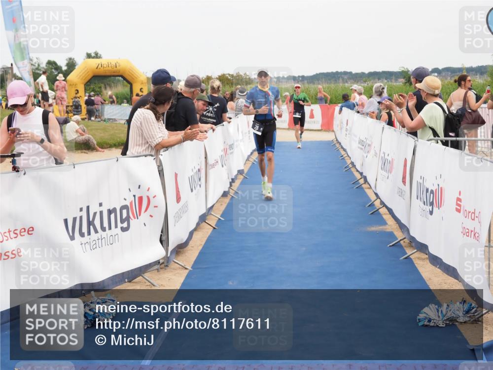 22.06.2025 - Viking Triathlon MichiJ http://msf.ph/oto/8117611 22.06.2025 15:07:33 Ziel 28, 113 meine-sportfotos.de