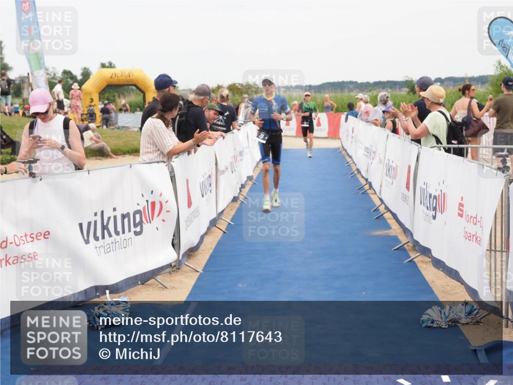 22.06.2025 - Viking Triathlon MichiJ http://msf.ph/oto/8117643 22.06.2025 15:07:33 Ziel 28, 113 meine-sportfotos.de