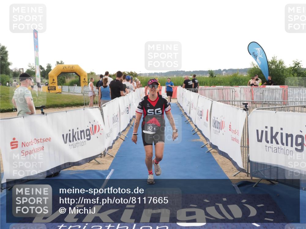 22.06.2025 - Viking Triathlon MichiJ http://msf.ph/oto/8117665 22.06.2025 16:27:47 Ziel 142, 633 meine-sportfotos.de
