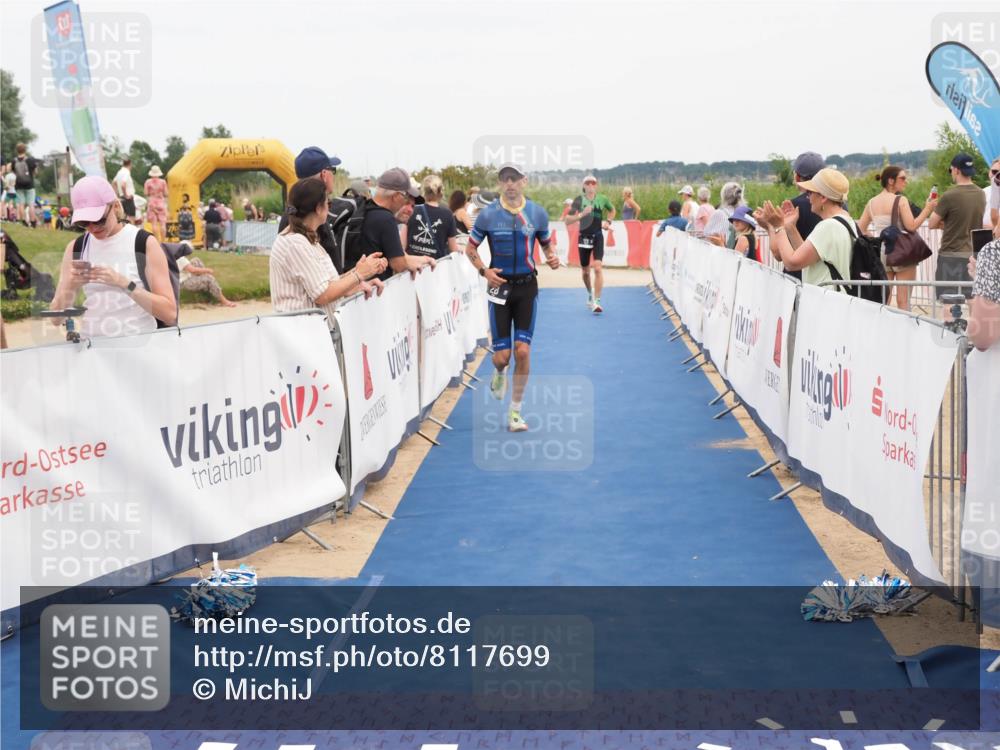 22.06.2025 - Viking Triathlon MichiJ http://msf.ph/oto/8117699 22.06.2025 15:07:34 Ziel 28, 113 meine-sportfotos.de