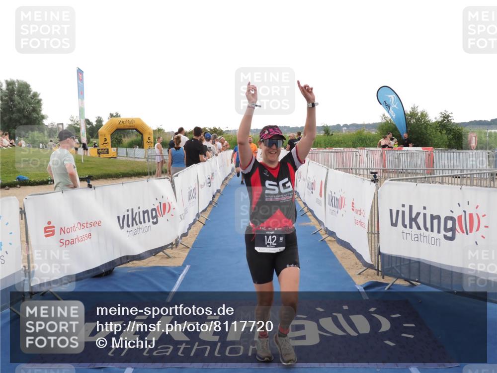 22.06.2025 - Viking Triathlon MichiJ http://msf.ph/oto/8117720 22.06.2025 16:27:48 Ziel 142, 633 meine-sportfotos.de