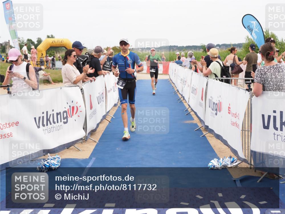22.06.2025 - Viking Triathlon MichiJ http://msf.ph/oto/8117732 22.06.2025 15:07:35 Ziel 28, 113 meine-sportfotos.de