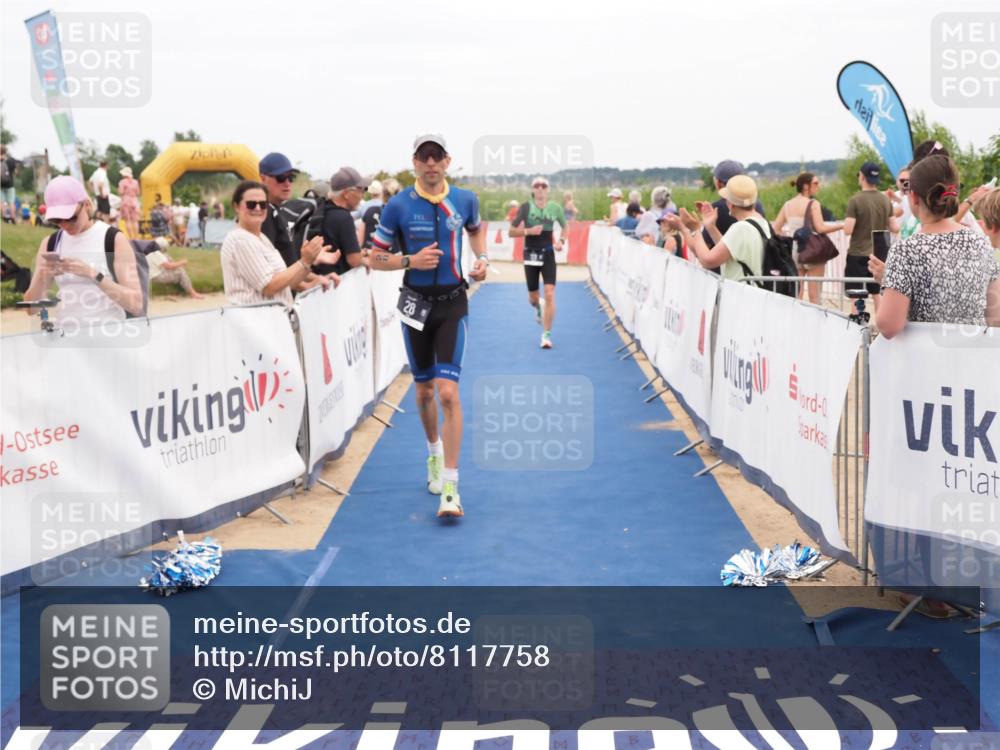 22.06.2025 - Viking Triathlon MichiJ http://msf.ph/oto/8117758 22.06.2025 15:07:35 Ziel 28, 113 meine-sportfotos.de