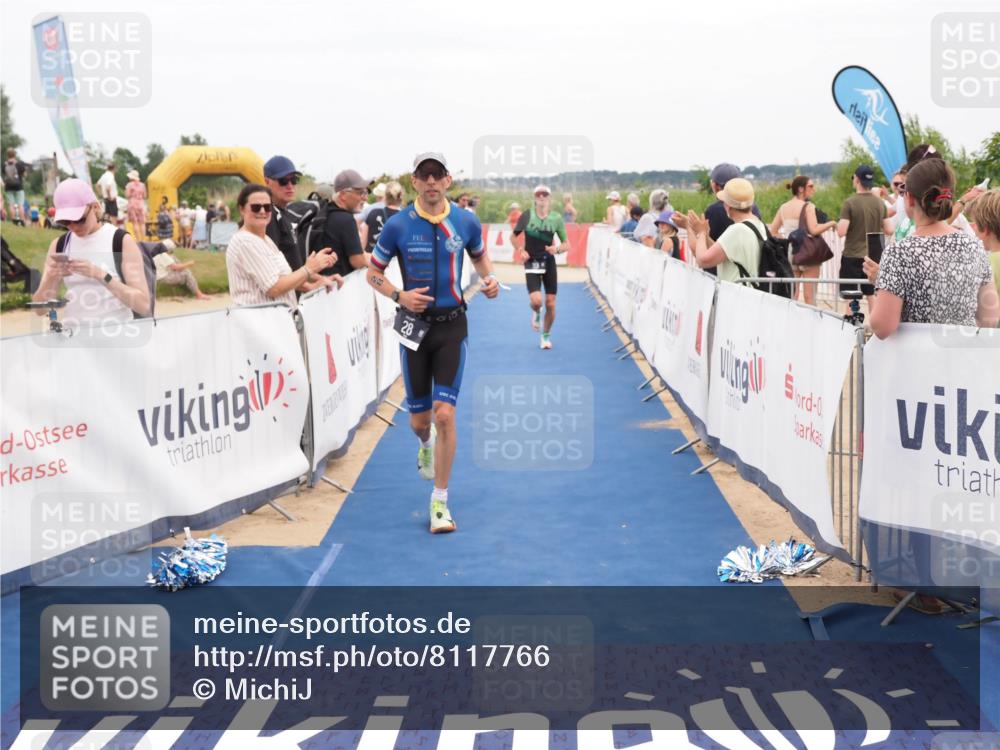 22.06.2025 - Viking Triathlon MichiJ http://msf.ph/oto/8117766 22.06.2025 15:07:35 Ziel 28, 113 meine-sportfotos.de