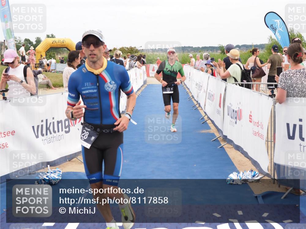22.06.2025 - Viking Triathlon MichiJ http://msf.ph/oto/8117858 22.06.2025 15:07:37 Ziel 28, 113 meine-sportfotos.de