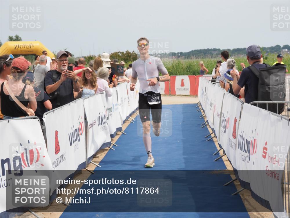 22.06.2025 - Viking Triathlon MichiJ http://msf.ph/oto/8117864 22.06.2025 14:56:50 Ziel 435 meine-sportfotos.de