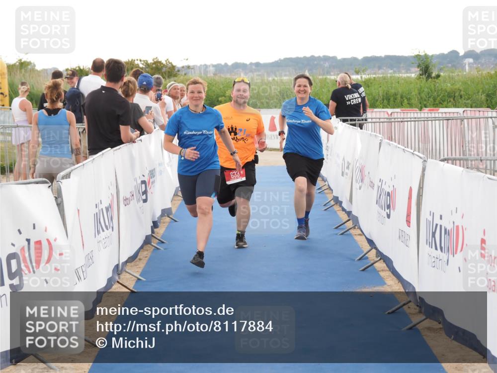 22.06.2025 - Viking Triathlon MichiJ http://msf.ph/oto/8117884 22.06.2025 16:27:50 Ziel 142, 633 meine-sportfotos.de
