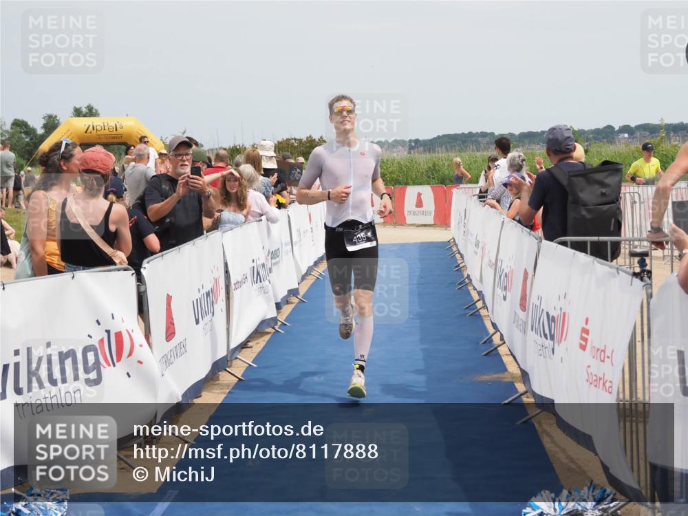 22.06.2025 - Viking Triathlon MichiJ http://msf.ph/oto/8117888 22.06.2025 14:56:50 Ziel 435 meine-sportfotos.de