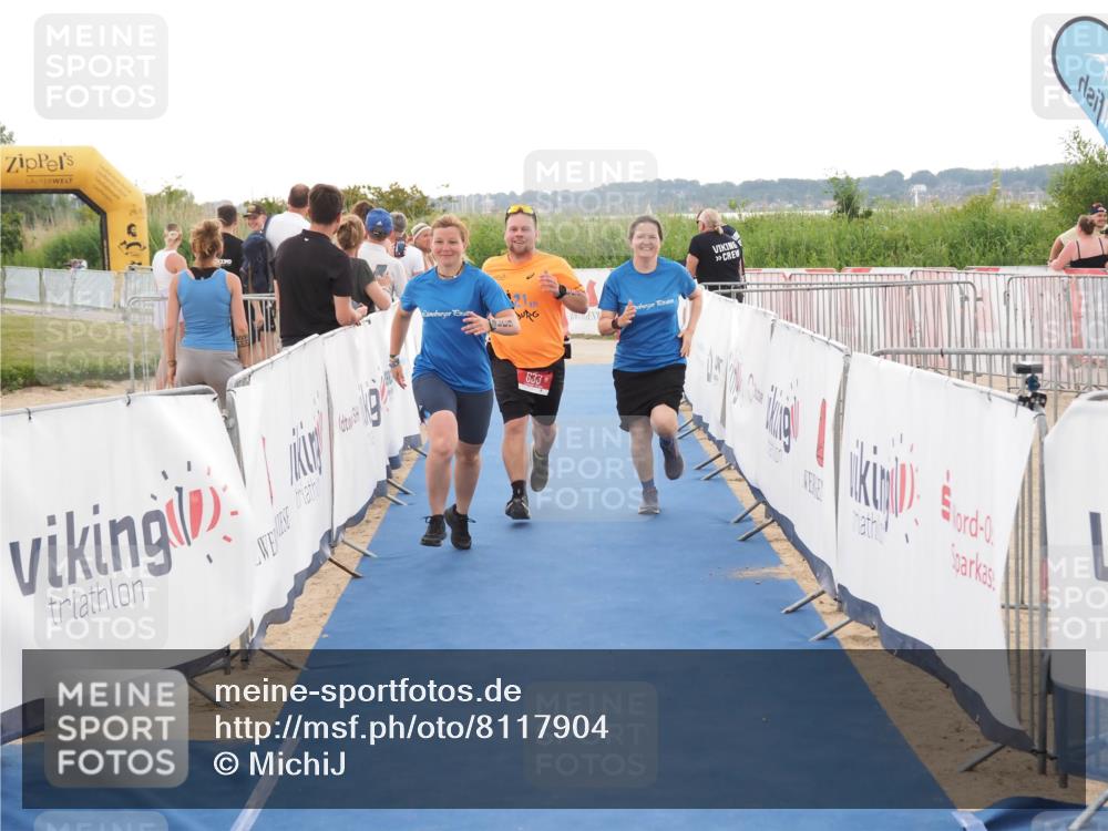 22.06.2025 - Viking Triathlon MichiJ http://msf.ph/oto/8117904 22.06.2025 16:27:50 Ziel 142, 633 meine-sportfotos.de
