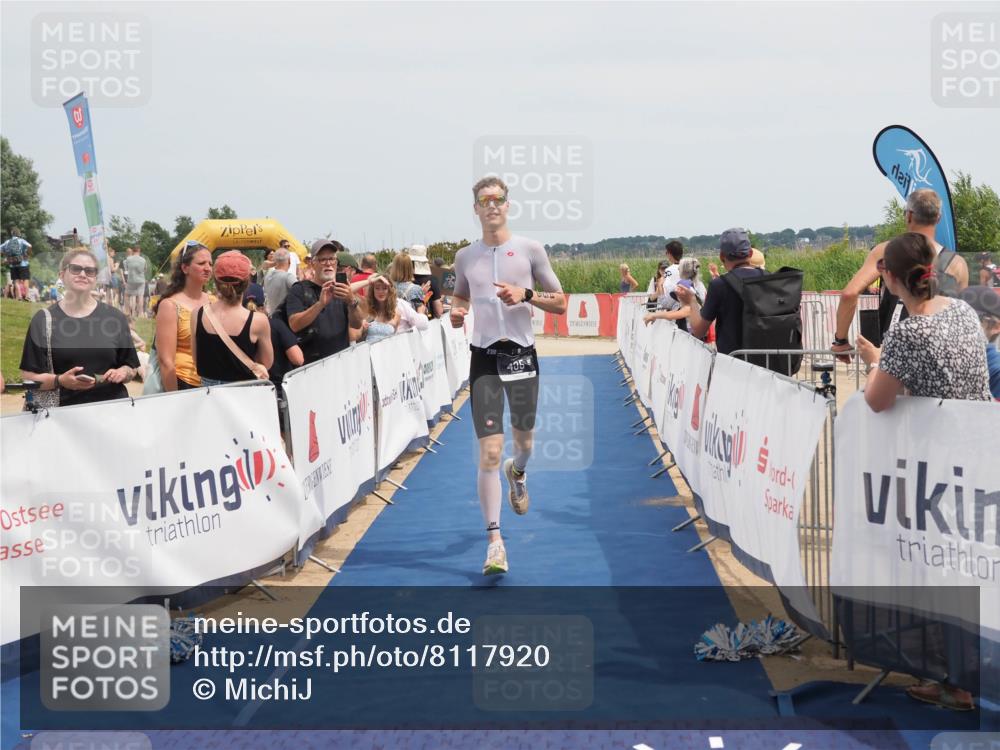 22.06.2025 - Viking Triathlon MichiJ http://msf.ph/oto/8117920 22.06.2025 14:56:51 Ziel 435 meine-sportfotos.de