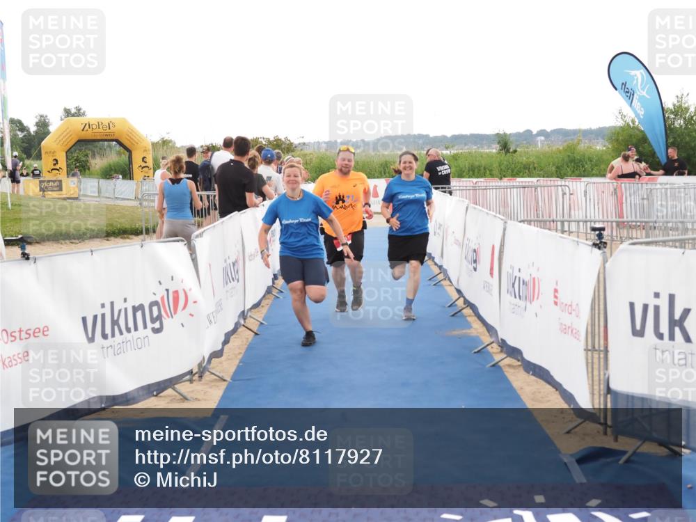 22.06.2025 - Viking Triathlon MichiJ http://msf.ph/oto/8117927 22.06.2025 16:27:50 Ziel 142, 633 meine-sportfotos.de
