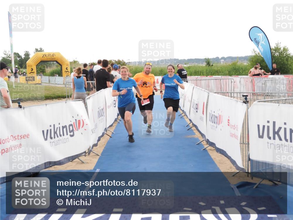 22.06.2025 - Viking Triathlon MichiJ http://msf.ph/oto/8117937 22.06.2025 16:27:50 Ziel 142, 633 meine-sportfotos.de