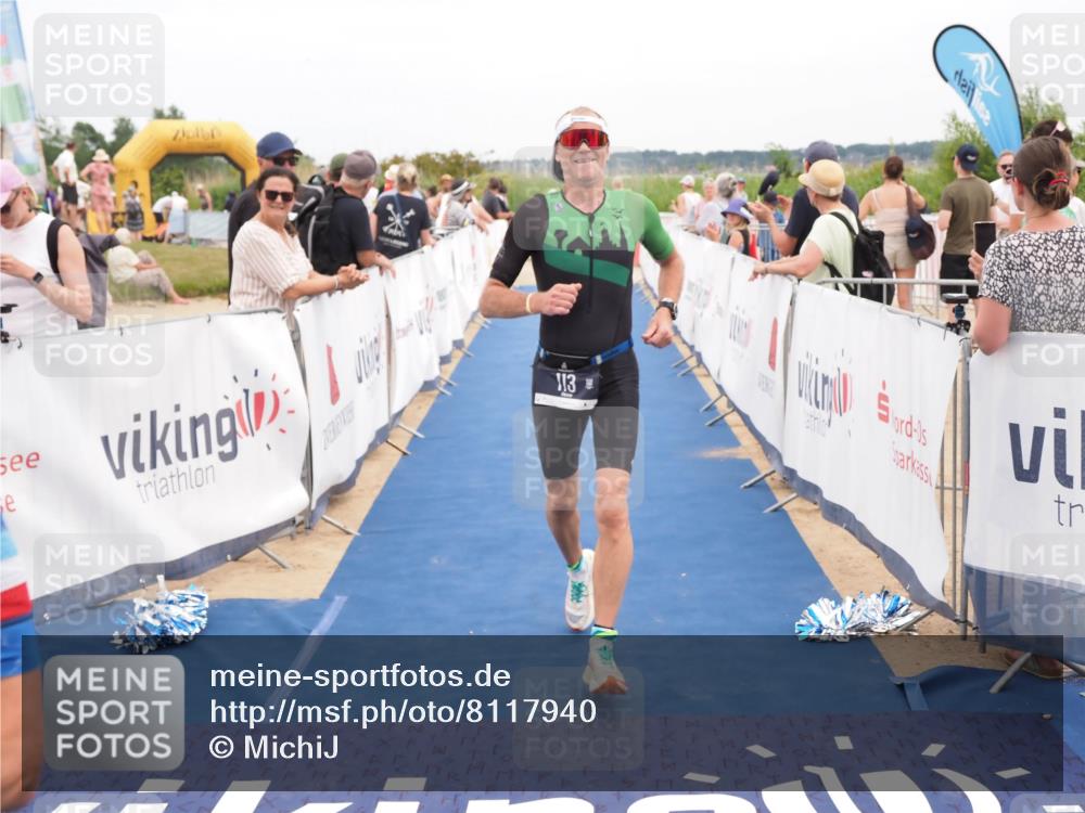 22.06.2025 - Viking Triathlon MichiJ http://msf.ph/oto/8117940 22.06.2025 15:07:38 Ziel 28, 113 meine-sportfotos.de