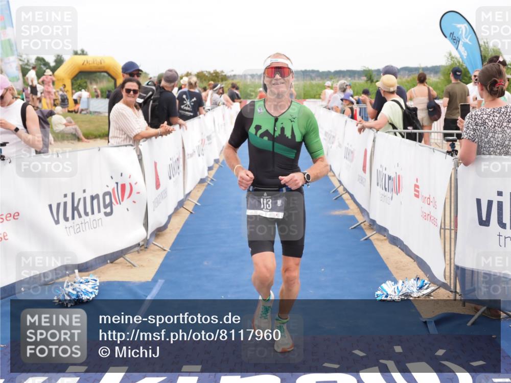 22.06.2025 - Viking Triathlon MichiJ http://msf.ph/oto/8117960 22.06.2025 15:07:38 Ziel 28, 113 meine-sportfotos.de