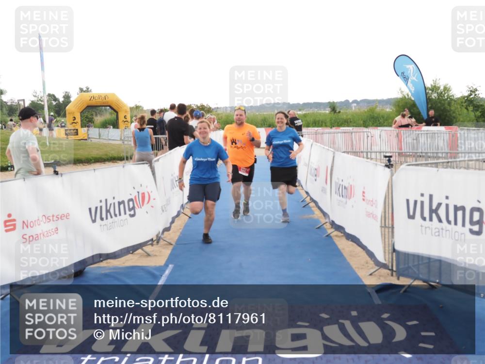 22.06.2025 - Viking Triathlon MichiJ http://msf.ph/oto/8117961 22.06.2025 16:27:51 Ziel 142, 633 meine-sportfotos.de