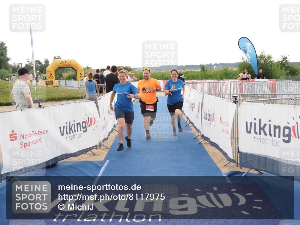 22.06.2025 - Viking Triathlon MichiJ http://msf.ph/oto/8117975 22.06.2025 16:27:51 Ziel 142, 633 meine-sportfotos.de