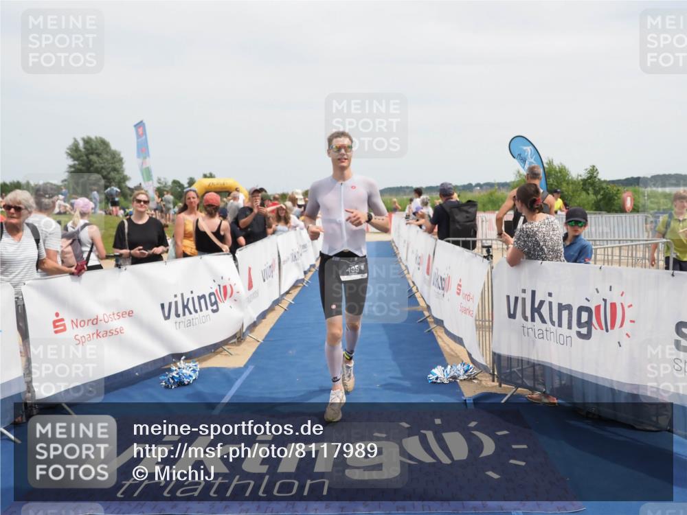 22.06.2025 - Viking Triathlon MichiJ http://msf.ph/oto/8117989 22.06.2025 14:56:51 Ziel 435 meine-sportfotos.de