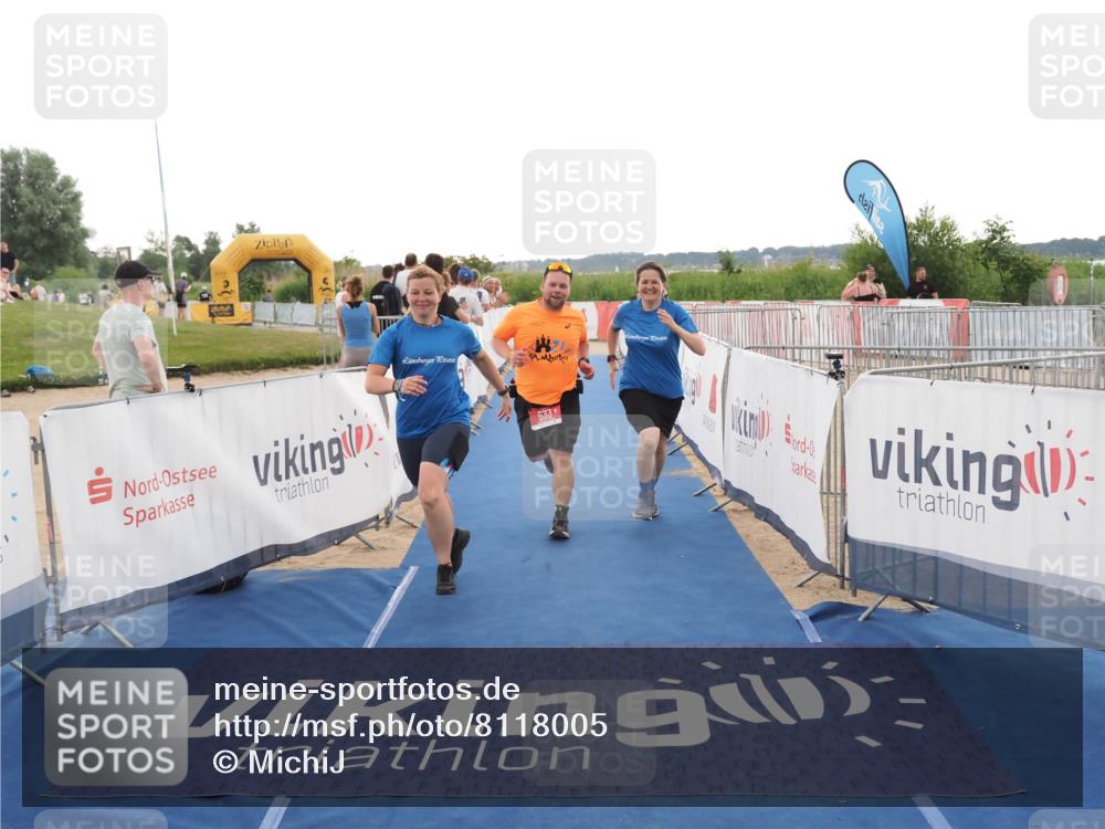 22.06.2025 - Viking Triathlon MichiJ http://msf.ph/oto/8118005 22.06.2025 16:27:51 Ziel 142, 633 meine-sportfotos.de