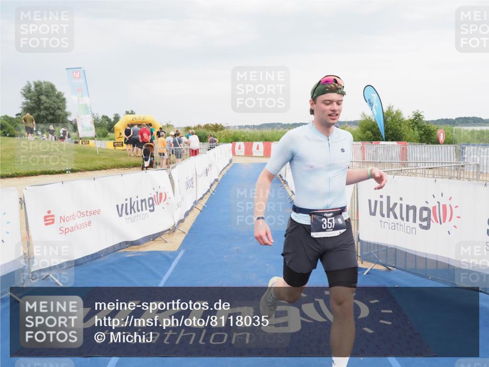 22.06.2025 - Viking Triathlon MichiJ http://msf.ph/oto/8118035 22.06.2025 16:55:27 Ziel 357 meine-sportfotos.de