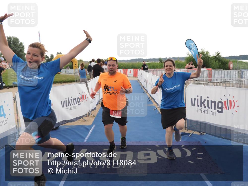 22.06.2025 - Viking Triathlon MichiJ http://msf.ph/oto/8118084 22.06.2025 16:27:52 Ziel 633 meine-sportfotos.de