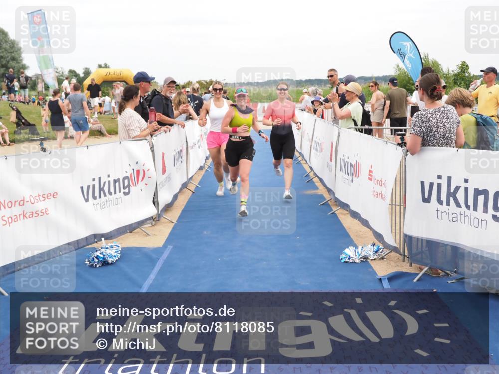 22.06.2025 - Viking Triathlon MichiJ http://msf.ph/oto/8118085 22.06.2025 15:07:53 Ziel 612 meine-sportfotos.de