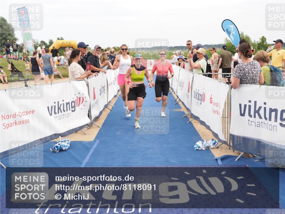 22.06.2025 - Viking Triathlon MichiJ http://msf.ph/oto/8118091 22.06.2025 15:07:53 Ziel 612 meine-sportfotos.de