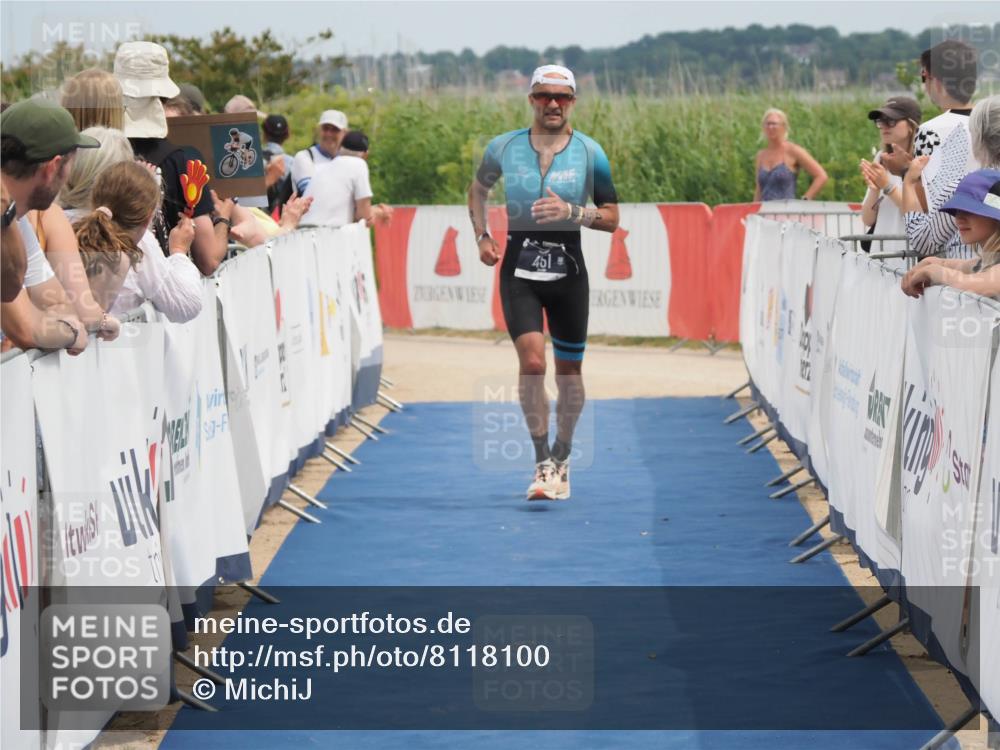 22.06.2025 - Viking Triathlon MichiJ http://msf.ph/oto/8118100 22.06.2025 14:57:22 Ziel 451 meine-sportfotos.de