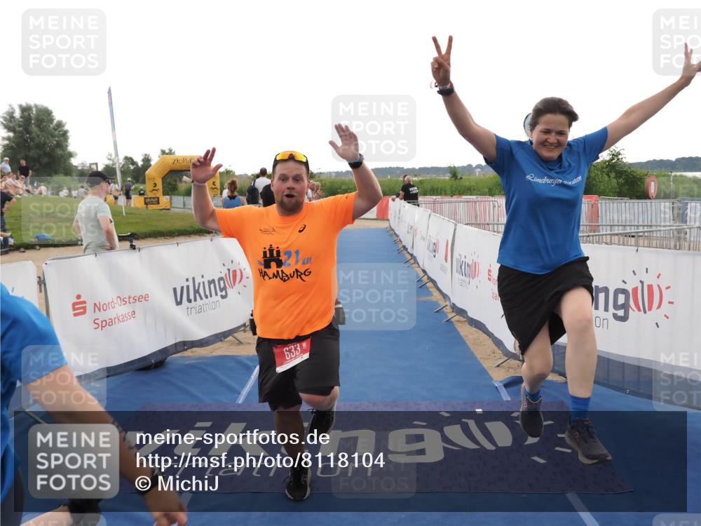 22.06.2025 - Viking Triathlon MichiJ http://msf.ph/oto/8118104 22.06.2025 16:27:52 Ziel 633 meine-sportfotos.de