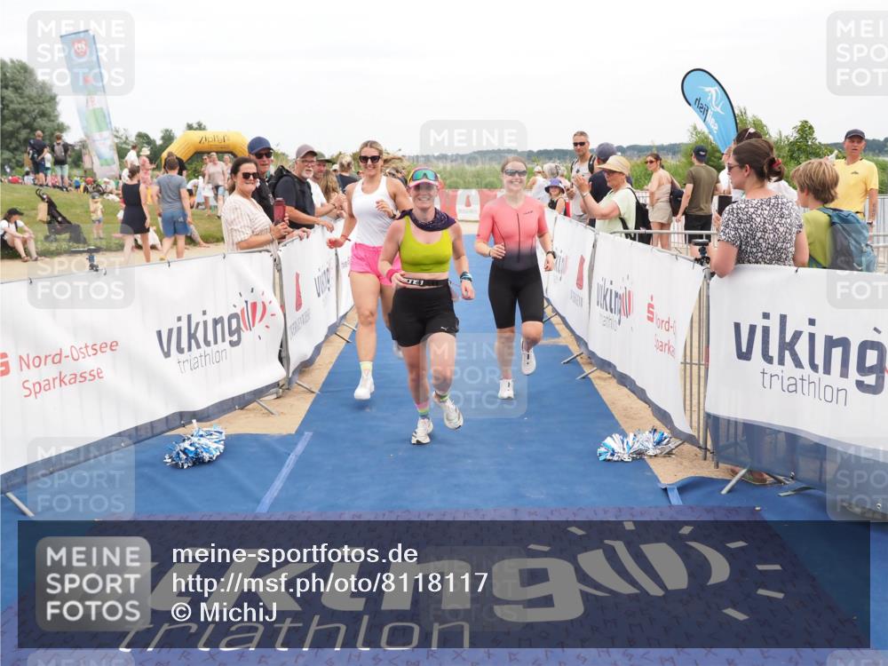 22.06.2025 - Viking Triathlon MichiJ http://msf.ph/oto/8118117 22.06.2025 15:07:53 Ziel 612 meine-sportfotos.de