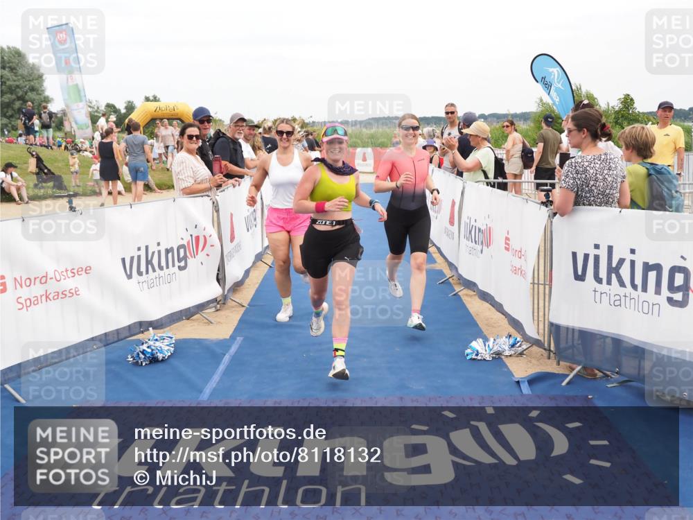 22.06.2025 - Viking Triathlon MichiJ http://msf.ph/oto/8118132 22.06.2025 15:07:53 Ziel 612 meine-sportfotos.de