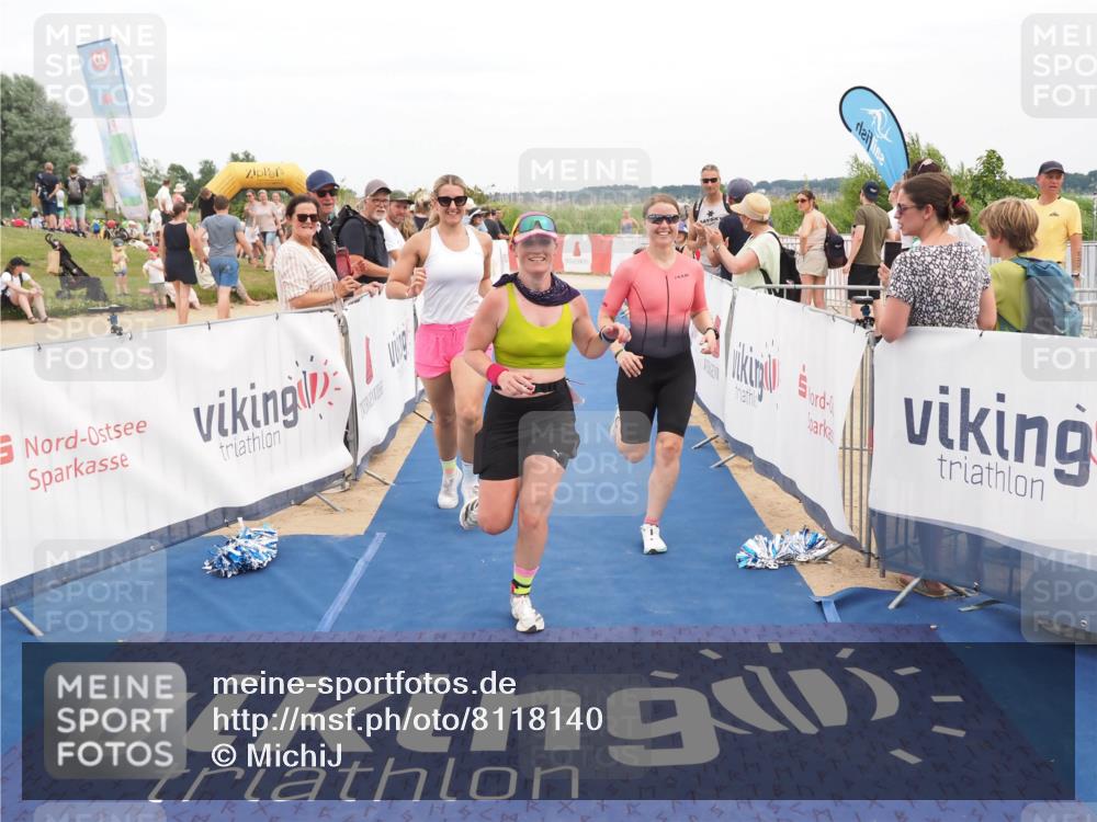22.06.2025 - Viking Triathlon MichiJ http://msf.ph/oto/8118140 22.06.2025 15:07:53 Ziel 612 meine-sportfotos.de
