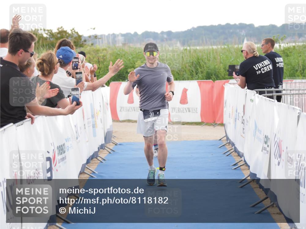 22.06.2025 - Viking Triathlon MichiJ http://msf.ph/oto/8118182 22.06.2025 16:28:05 Ziel 31, 285 meine-sportfotos.de