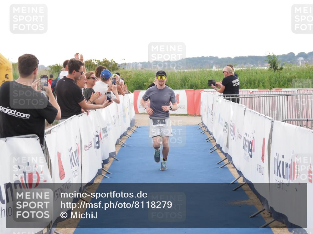 22.06.2025 - Viking Triathlon MichiJ http://msf.ph/oto/8118279 22.06.2025 16:28:06 Ziel 31, 285, 601 meine-sportfotos.de