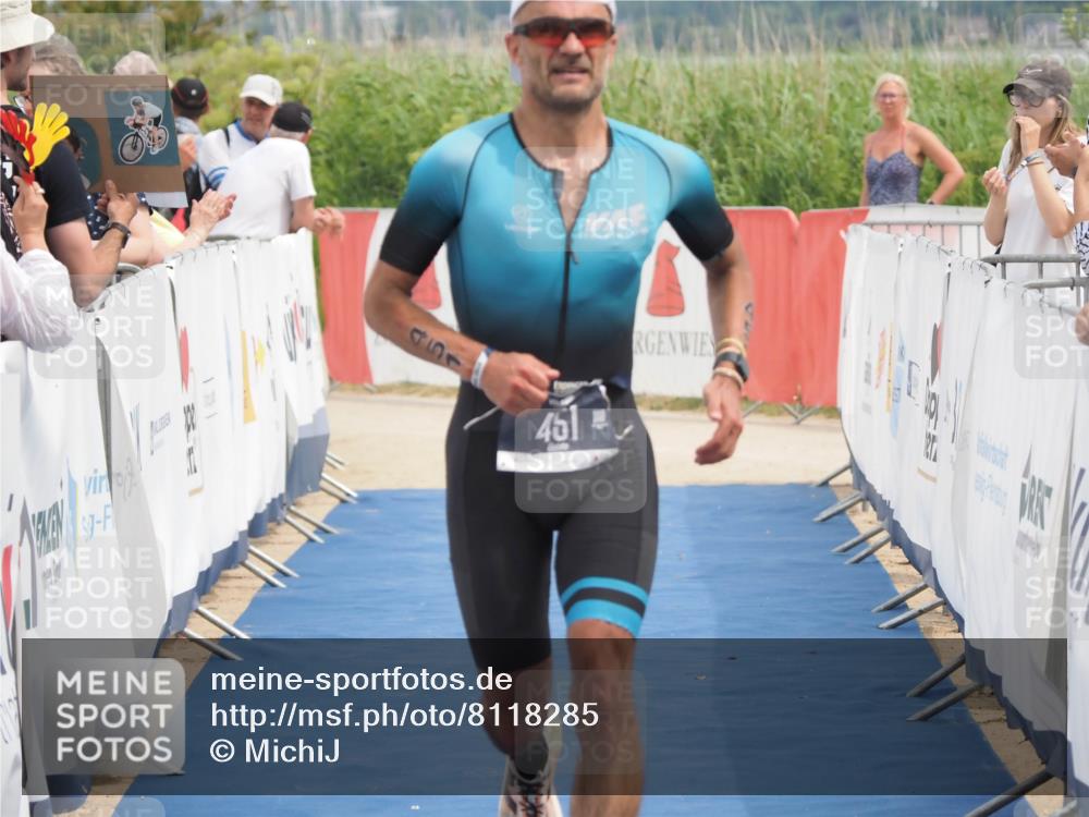 22.06.2025 - Viking Triathlon MichiJ http://msf.ph/oto/8118285 22.06.2025 14:57:24 Ziel 451 meine-sportfotos.de