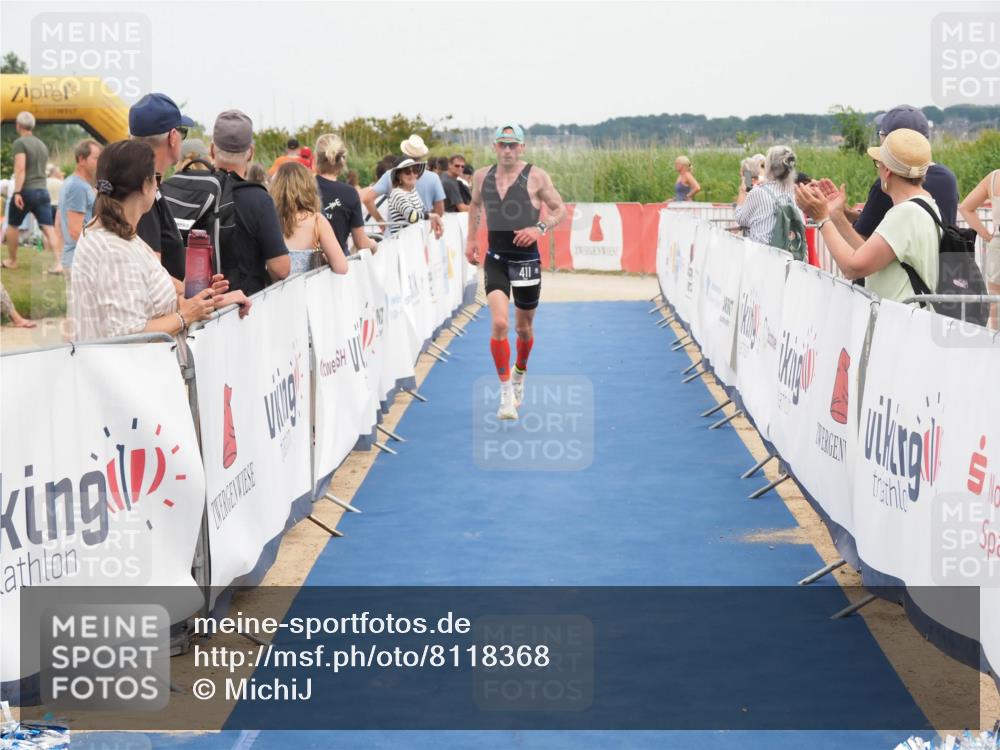 22.06.2025 - Viking Triathlon MichiJ http://msf.ph/oto/8118368 22.06.2025 15:08:21 Ziel 265, 411 meine-sportfotos.de