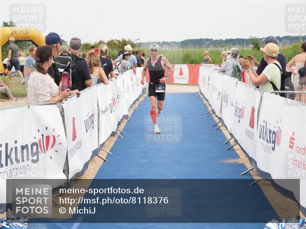 22.06.2025 - Viking Triathlon MichiJ http://msf.ph/oto/8118376 22.06.2025 15:08:21 Ziel 265, 411 meine-sportfotos.de