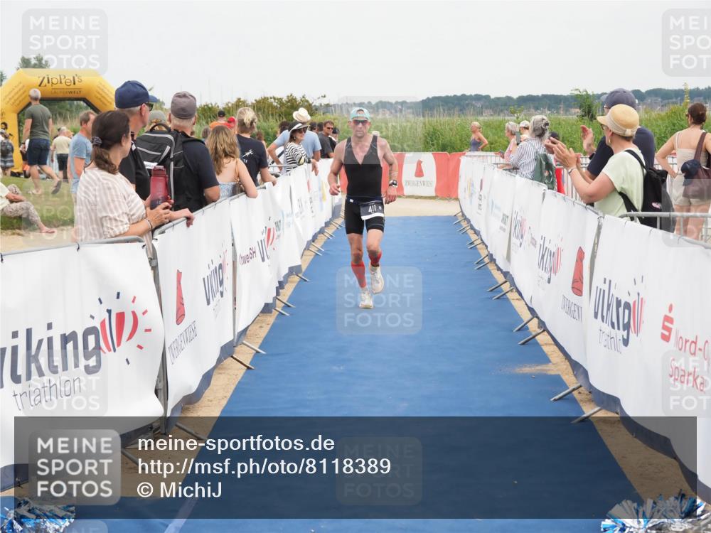 22.06.2025 - Viking Triathlon MichiJ http://msf.ph/oto/8118389 22.06.2025 15:08:21 Ziel 265, 411 meine-sportfotos.de